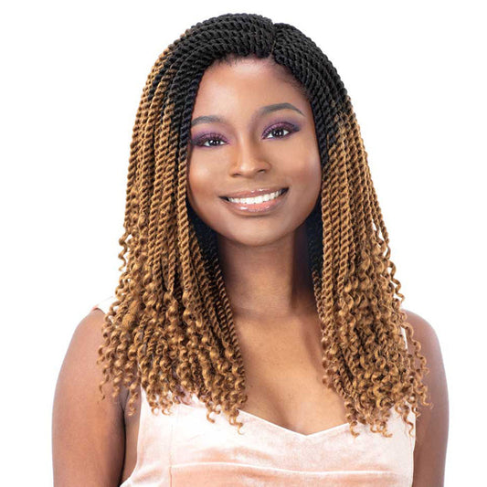 Freetress Pre Looped Crochet Braid - GORGEOUS TWIST 12"- 18" Alexwigs