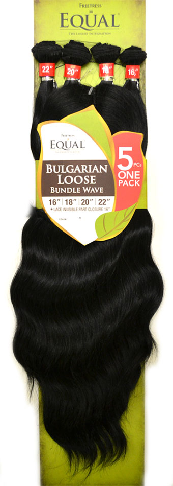 Freetress Equal BULGARIAN LOOSE BUNDLE WAVE 5 Pcs Alexwigs