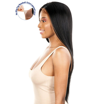 New Born Free 13x4 Fake Scalp Lace Front Wig - STRAIGHT Alexwigs