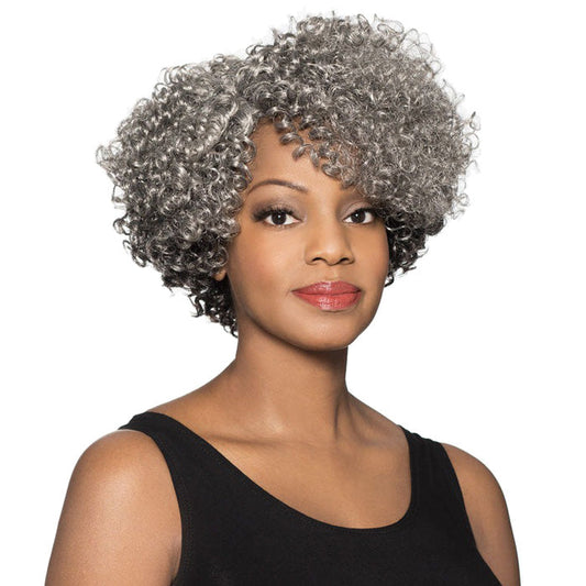 Foxy Silver J-Part Lace Front Wig - MARJORIE Alexwigs