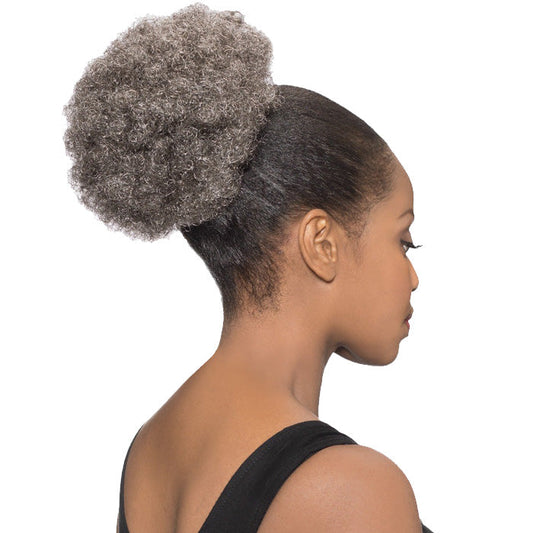 Foxy Silver Drawstring Ponytail - DS 007 Alexwigs