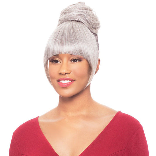 Foxy Silver Bang N Ponytail - DUET 4 Alexwigs