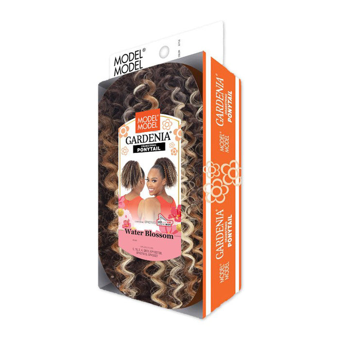 Model Model Gardenia Drawstring Ponytail - WATER BLOSSOM Alexwigs