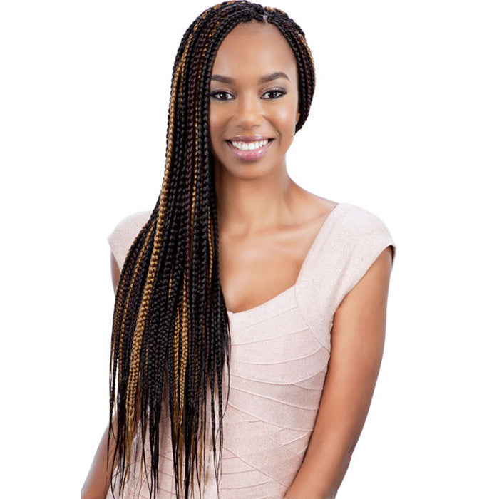 Model Model Crochet Braid - BOX BRAID Alexwigs