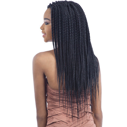 Model Model Glance Pre-Looped Crochet Braid - PRE-STRETCHED NIGERIAN BRAID 20" Alexwigs