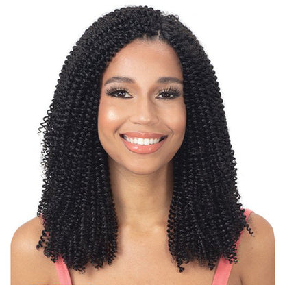 Model Model Glance Crochet Braids - BOHEMIAN BLAST 10" 3X Alexwigs