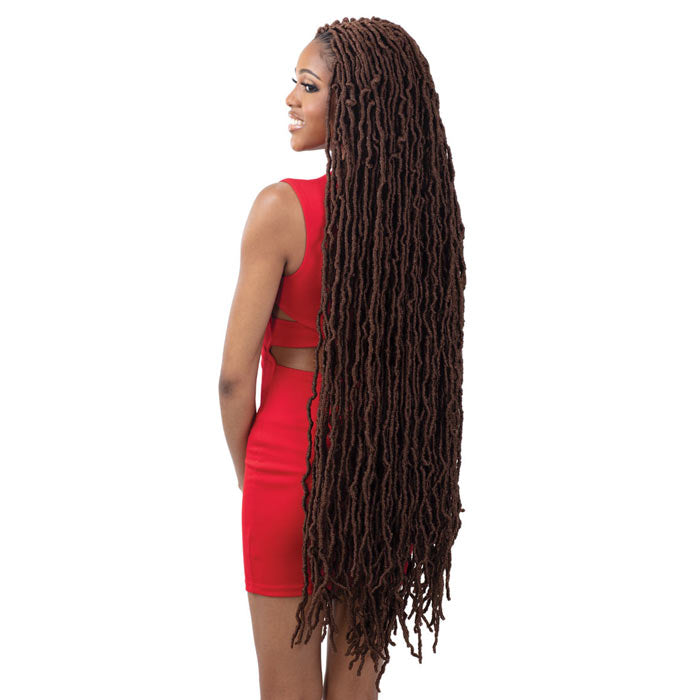 Model Model Glance Pre-Looped Crochet Braids - JAMAICAN LOC 36" 3X Alexwigs