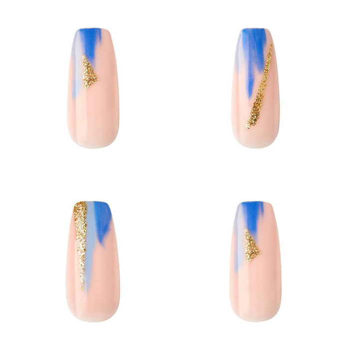 Kiss GoldFinger Gel Glam 24 Nails - Roller Coaster Alexwigs