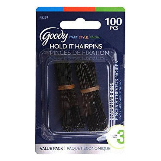 Goody So Secure HAIR PINS -100pcs Alexwigs