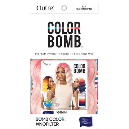 Outre Color Bomb HD Transparent Lace Front Wig - GEMINI Alexwigs