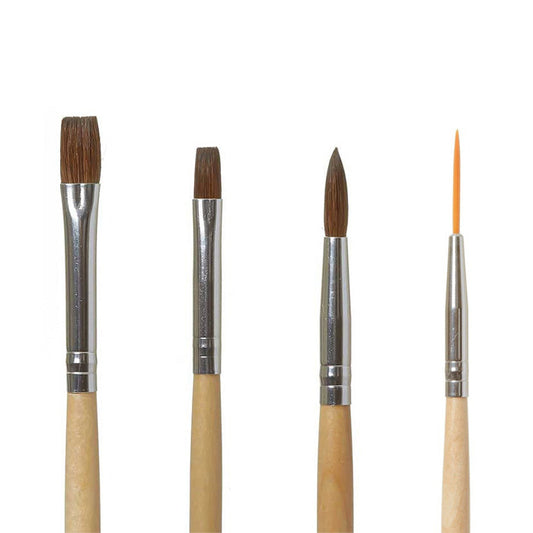 Gold Finger Nail Brush Alexwigs