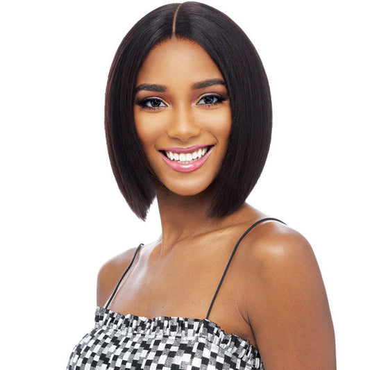 Vanessa 100% Brazilian Human Hair J Part Swissilk Lace Front Wig - TJH GLAM Alexwigs