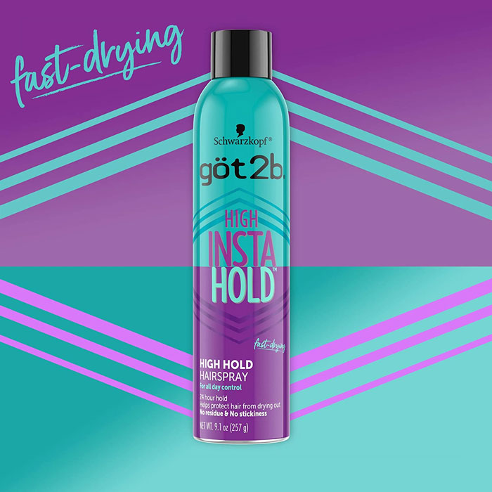 Got2b High Insta Hold Hair Spray 9.1oz Alexwigs