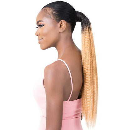 Goldntree Wrap Ponytail - CRIMPED CURL 22" Alexwigs