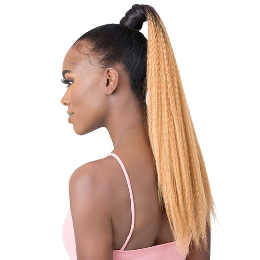 Goldntree Wrap Ponytail - CRIMPED CURL 22" Alexwigs