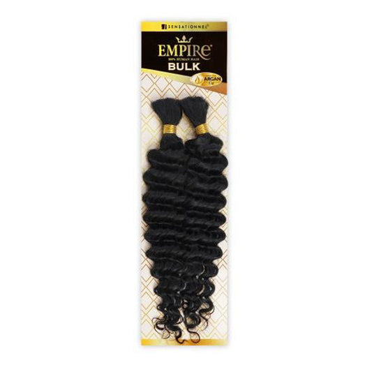 Sensationnel Empire Human Hair Braids - DEEP BULK 18"/22" Alexwigs