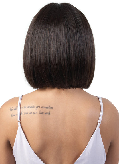 Beshe Brazilian Virgin 100% Remi Human Hair Lace Deep Part Wig - HBR LLDP10