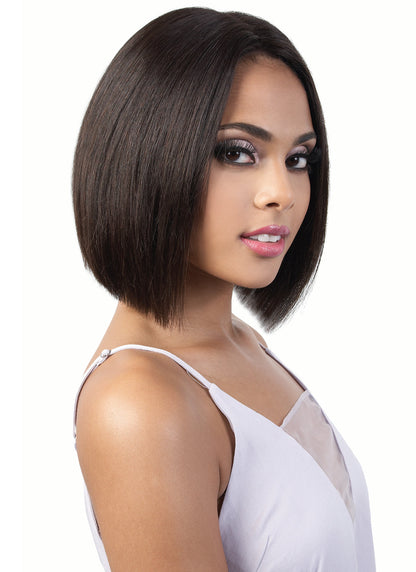 Beshe Brazilian Virgin 100% Remi Human Hair Lace Deep Part Wig - HBR LLDP10