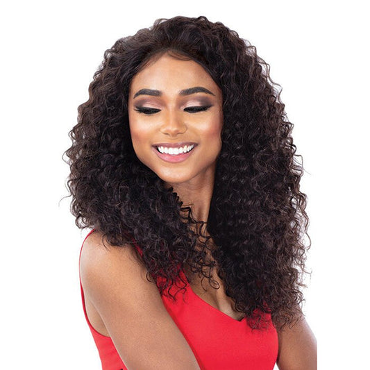 Shake-N-Go Ibiza 100% Virgin Human Hair 4X4 HD Lace Closure - DEEP WAVE 12 Alexwigs
