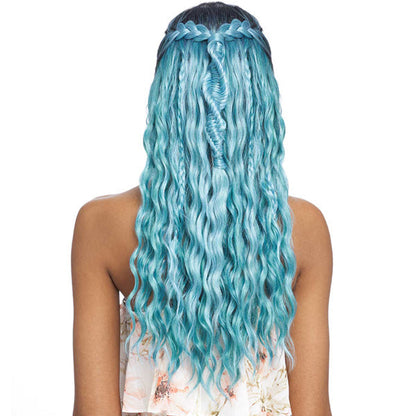 Vanessa Slayed Deep Hand-Tied Middle C-Part Lace Front Wig - TSB HELIX Alexwigs