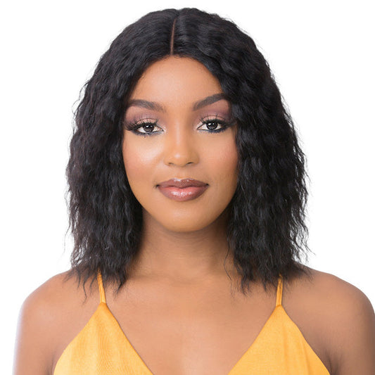 It's a Cap 100% Human Hair Skin Top T-PART Wig - KESELI Alexwigs