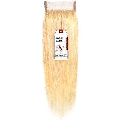 Sensationnel Bare & Natural 100% Virgin Human Hair 4x4 Lace Closure - STRAIGHT 10-18" Alexwigs