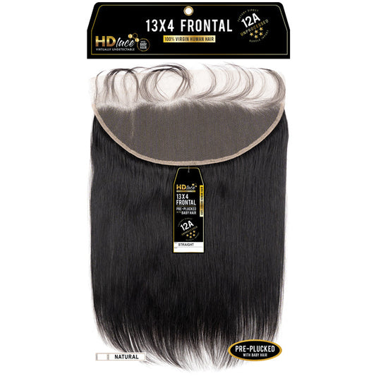 Sensationnel 12A Virgin Human Hair 13X4 Frontal Straight Closure 10 Alexwigs