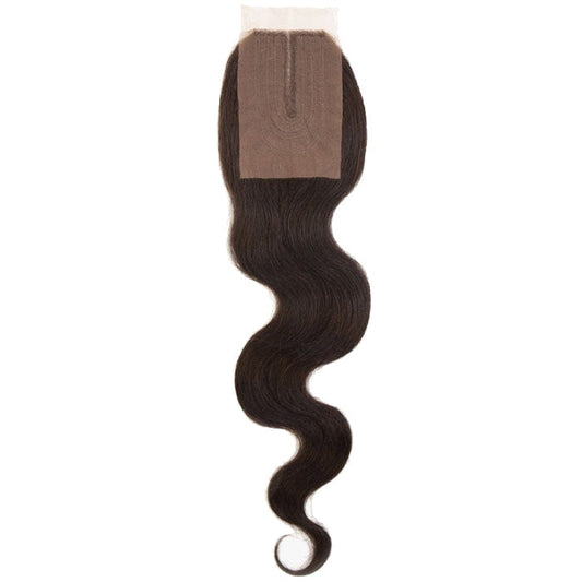Sensationnel Bare & Natural 100% Virgin Remi Human Hair Lace Part Closure - 7A BODY WAVE 10" Alexwigs