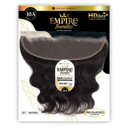 Sensationnel Empire Bundles 100% Human Hair 13X4 HD Lace Closure - BODY WAVE Alexwigs