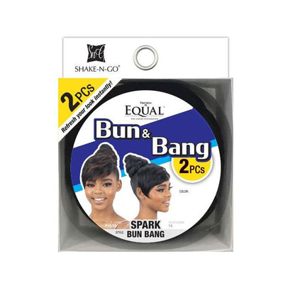 Shake N Go Equal Bun & Bang 2pcs - SPARK Alexwigs