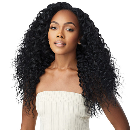 Outre Human Hair Blend Big Beautiful Hair Clip In 9CS - PERUVIAN WAVE 18" Alexwigs