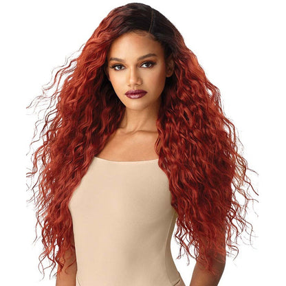 Outre Purple Pack Brazilian Bundle Human Hair Blend Weave - NATURAL WAVE 18-36" Alexwigs