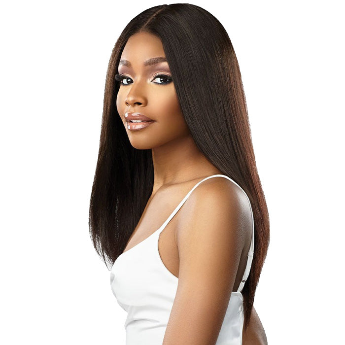 Sensationnel Bare & Natural 7A 100% Virgin Human Hair 5X5 HD Lace Closure 3 Bundle Deal Weave - STRAIGHT 10-22" Alexwigs