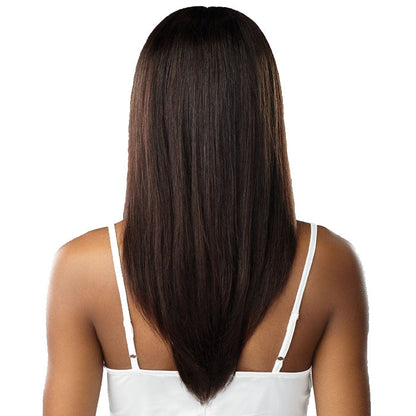 Sensationnel Bare & Natural 7A 100% Virgin Human Hair 5X5 HD Lace Closure 3 Bundle Deal Weave - STRAIGHT 10-22" Alexwigs