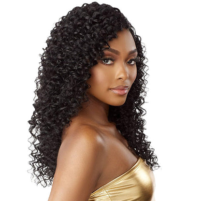Sensationnel Empire Bundles Multi Pack 100% Human Hair Weave and 4x4 HD Lace Closure - DEEP Alexwigs