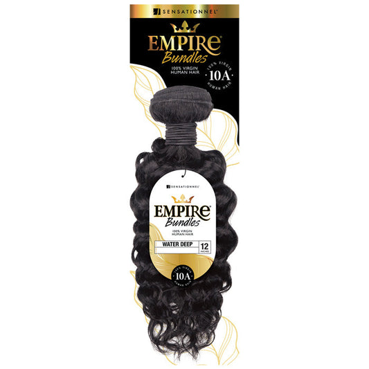Sensationnel Empire Bundles 10A 100% Virgin Human Hair Weaves - WATER DEEP (10"- 28") Alexwigs