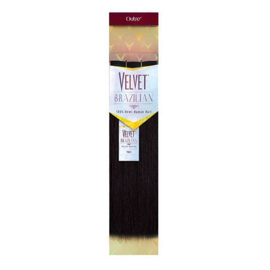 Outre Velvet Brazilian 100% Remi Human Hair Weave YAKI 8" - 18" Alexwigs