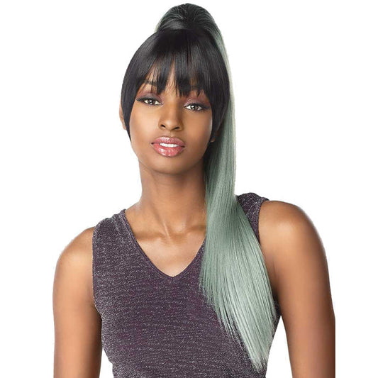 Sensationnel Synthetic Instant Pony and Bang - CAMI 24" 2PCS Alexwigs