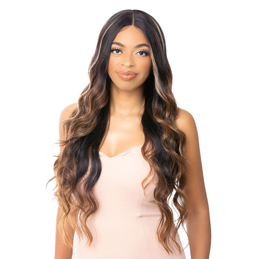 Nutique Illuze 100% Human Hair Blend HD Lace Wig - LONG LOOSE WAVE 30" Alexwigs