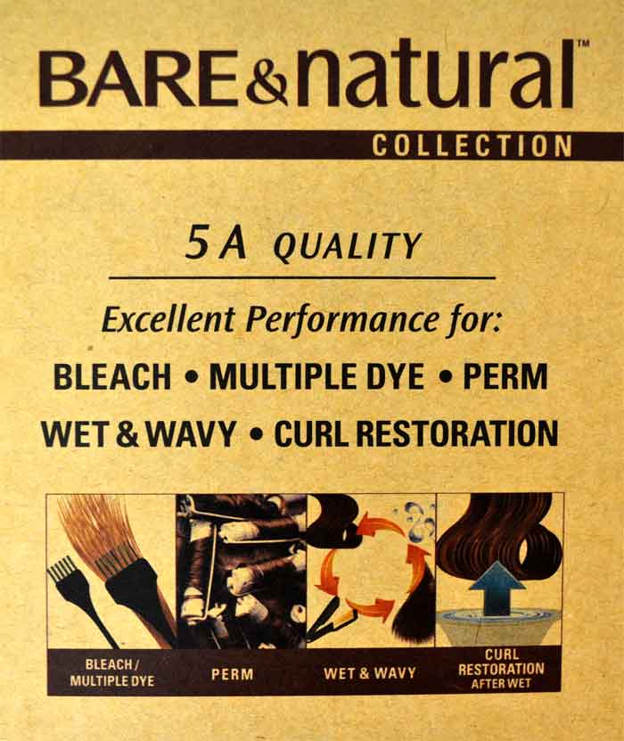 Sensationnel Bare & Natural Peruvian 100% Virgin Remi - FRENCH CURL 12/20" Alexwigs