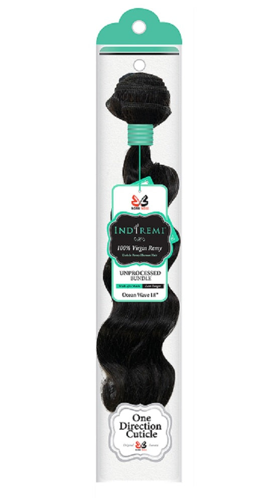 Bobbi Boss Indi Remi 100% Virgin Remy Human Hair Weave - OCEAN WAVE (10-22 Inch) Alexwigs