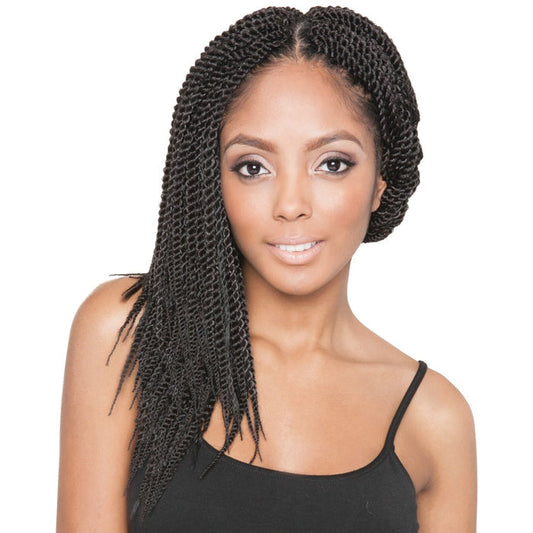 Mane Concept Isis Kanekalon Crochet Braid Bundle - SENEGALESE TWIST 14" Alexwigs