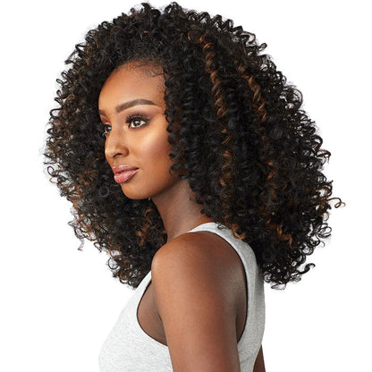 Sensationnel Instant Weave Curls Kinks & CO Half Wig - SHOW STOPPER Alexwigs