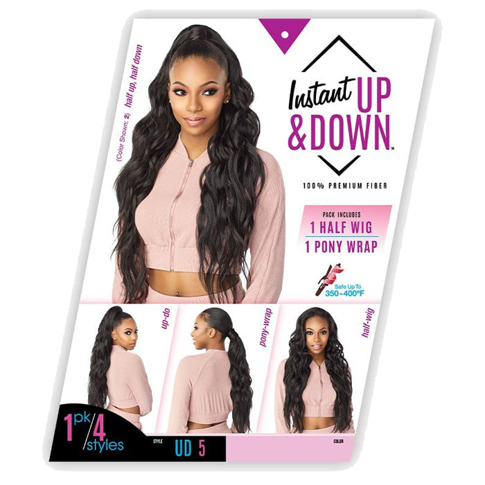 Sensationnel Instant Up & Down Pony Wrap Half Wig - UD 5 Alexwigs