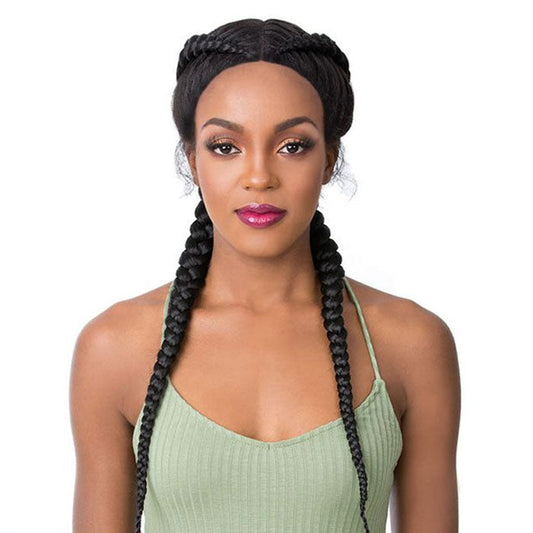 It's a Wig Braided Lace Front Wig - DUTCH CORNROW Alexwigs