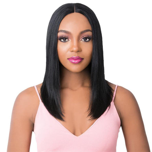 Its a Wig Brazilian Human Hair Swiss Lace Front Wig - ALESSIA Alexwigs