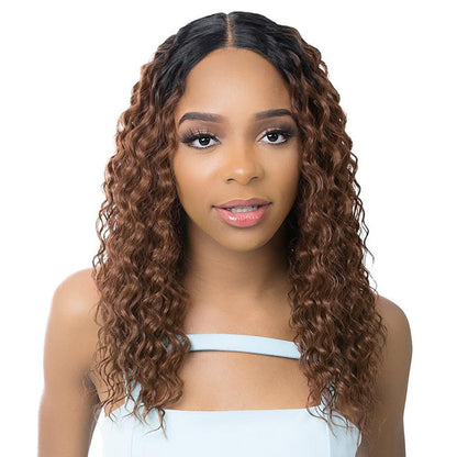It's a Wig Human Hair HD Lace Front Wig - CRIMPY WATER WAVE 20 Alexwigs