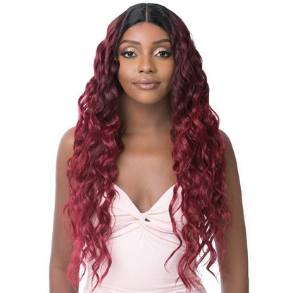 It's a Wig Human Hair Blend HD Lace Front Wig - LOOSE CURL 29" Alexwigs