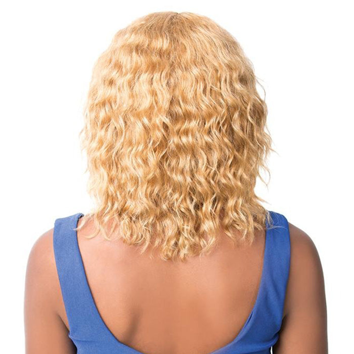 It’s a Wig Brazilian Human Hair Wig HH WET & WAVY SLICK Alexwigs