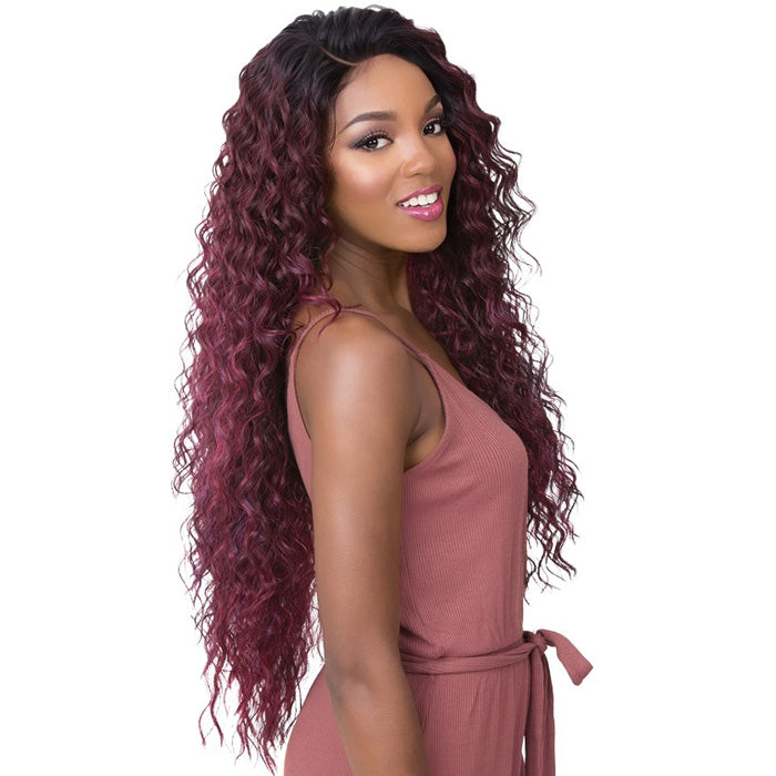 It's a Wig 360 All-Round 100% Human Hair Premium Mix Deep Frontal Lace Wig - TAMARA Alexwigs